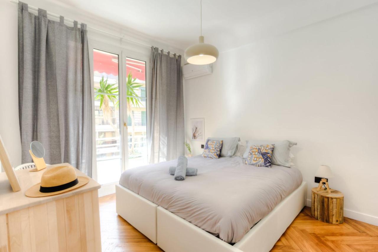 #29 Suite Gambetta Ac Sea View 2 Bedrooms 1Min Walk To Promenade & Sea نيس المظهر الخارجي الصورة