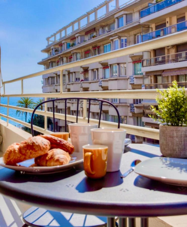 #29 Suite Gambetta Ac Sea View 2 Bedrooms 1Min Walk To Promenade & Sea نيس المظهر الخارجي الصورة