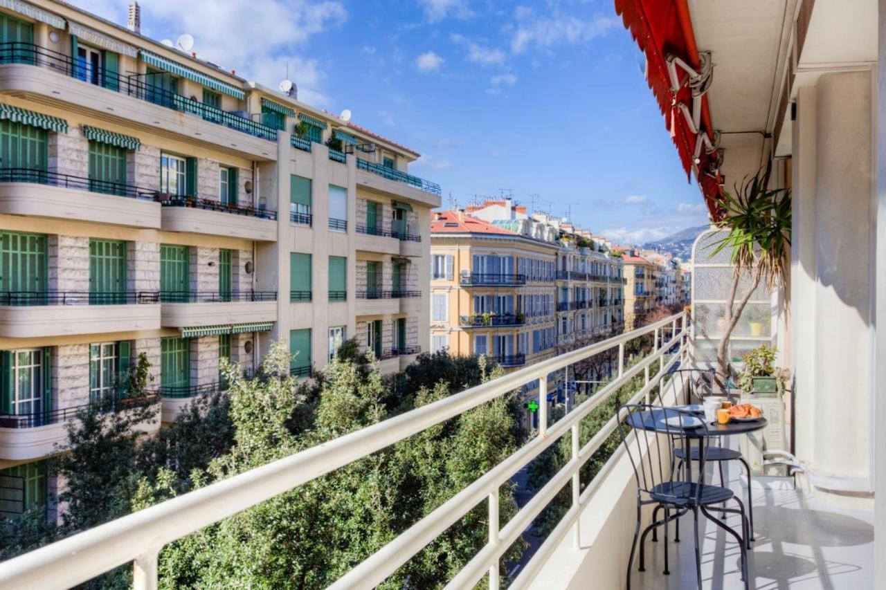 #29 Suite Gambetta Ac Sea View 2 Bedrooms 1Min Walk To Promenade & Sea نيس المظهر الخارجي الصورة